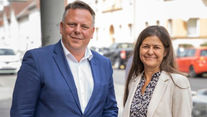 Michael Ehmann und Doris Kampus (Bild: Peter Drechsler)