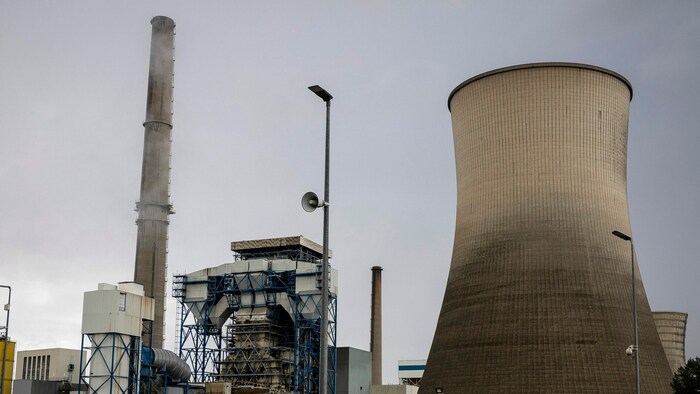Ein Kohlekraftwerk in Frankreich