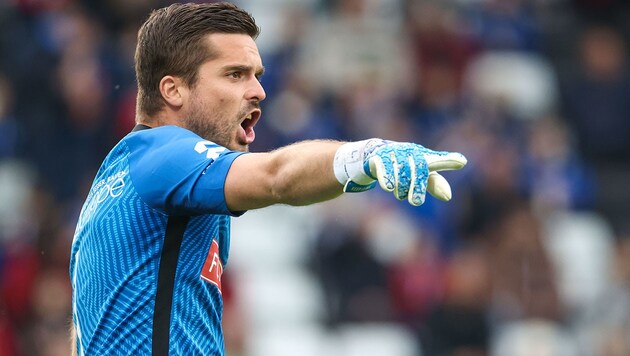 Before joining Ried, former Admira keeper Andreas Leitner played in Romania for around ten months. (Bild: GEPA )