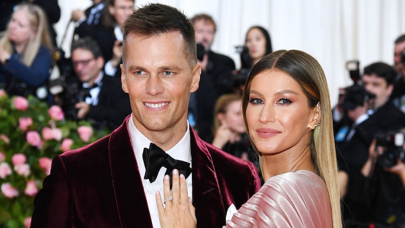 Einst ein Traumpaar: Gisele Bündchen und Tom Brady. Die beiden ließen sich 2022 nach 13 Jahren Ehe scheiden.  (Bild: APA/Dimitrios Kambouris/Getty Images for The Met Museum/Vogue/AFP)