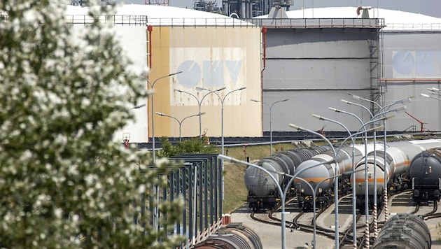 OMV-Raffinerie Schwechat (Bild: APA/TOBIAS STEINMAURER)