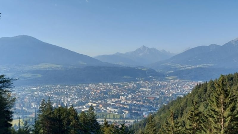 Blick auf Innsbruck (Bild: Hubert Rauth)