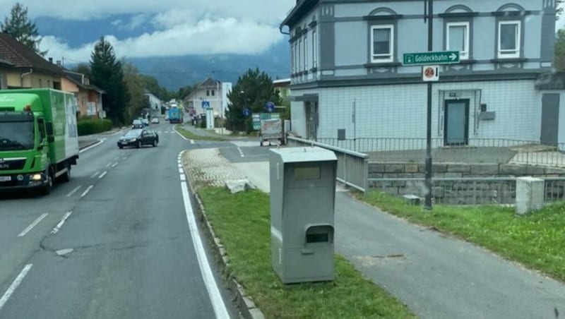 Auch in der Gemeinde Lendorf könnte Schnellfahren künftig teuer werden. (Bild: zVg )