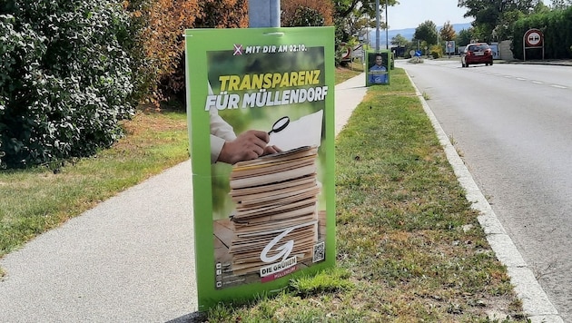 The upper cost limit should result in fewer posters. (Bild: P. Huber)