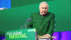 Hermann Schützenhöfer beim ÖVP-Landesparteitag in Graz (Bild: Christian Jauschowetz)