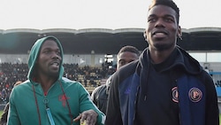 Mathias Pogba (li.) und Paul Pogba (Bild: APA/AFP/GUILLAUME SOUVANT)