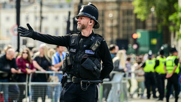 Eine Million Menschen wird zum Staatsbegräbnis der Queen erwartet. Die Sicherheitsvorkehrungen sind enorm. (Bild: Markus Wenzel)