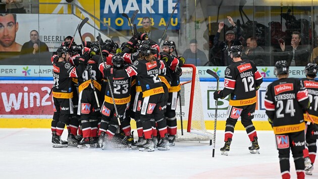 Die Pioneers Vorarlberg wollen auch im Westderby jubeln. (Bild: GEPA pictures)