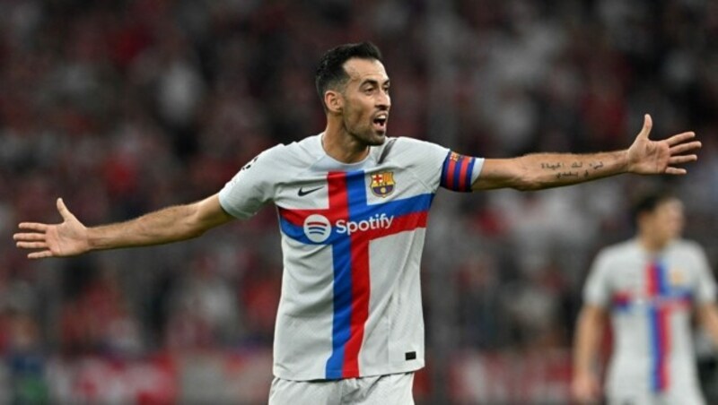 Sergio Busquets (Bild: AFP)