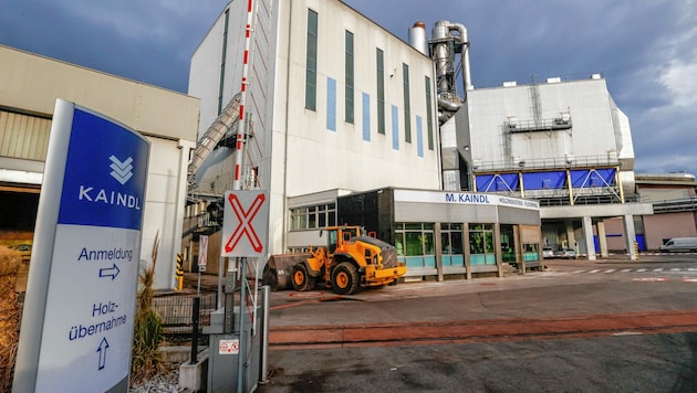 Das Kaindl-Werk in Wals-Siezenheim. (Bild: Markus Tschepp)