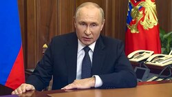 Der russische Präsident Wladimir Putin hat am Mittwoch eine Teilmobilisierung der Streitkräfte angekündigt. (Bild: Russian Presidential Press Service)
