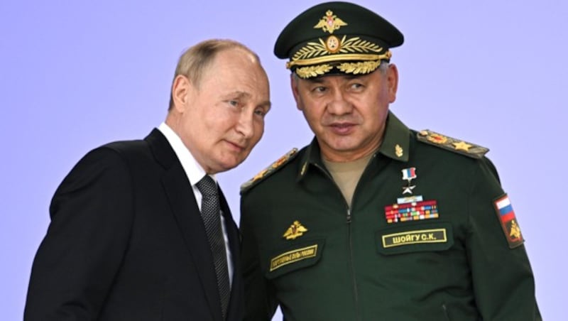 Vlagyimir Putyin orosz elnök kirúgja védelmi miniszterét, Szergej Sojigut (Bild: AP)