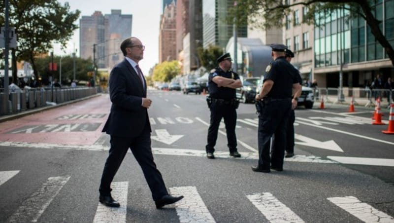 Österreichs Außenminister Alexander Schallenberg (ÖVP) ist derzeit bei der Vollversammlung der UNO in New York. (Bild: APA/BMEIA/MICHAEL GRUBER)