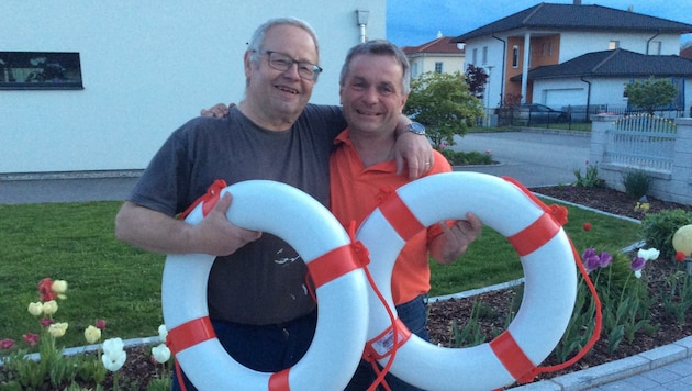 Obmann Ernst Mayrhofer und sein Team: „Jeder sollte schwimmen lernen!“ (Bild: Club Pinguin)