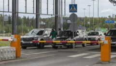 Der Grenzüberganz von Russland und Finnland in Lappeenranta (Archivbild) (Bild: Lehtikuva)