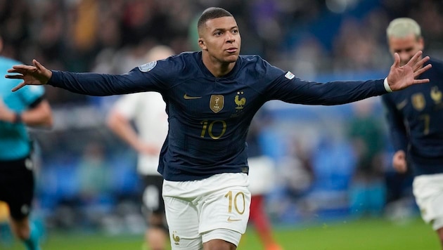 Kylian Mbappe (Bild: Copyright 2022 The Associated Press. All rights reserved)