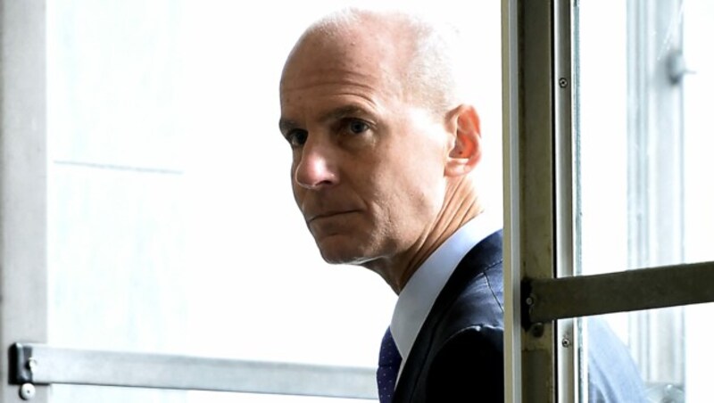 Boeing-Chef Dennis Muilenburg (Bild: APA/AFP/Olivier Douliery)