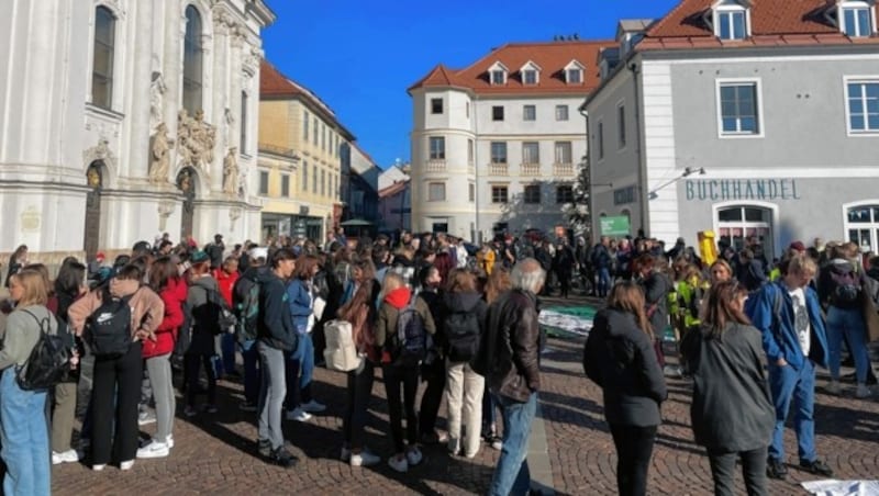 Klimastreik in Graz (Bild: Christina Koppelhuber)