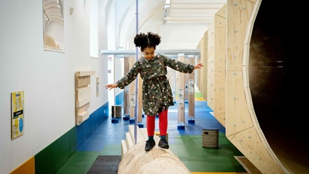 Spannende Kinderprogramme, coole Mitmachaktionen und einzigartige Ausstellungen erlauben eine spielerische und spannende erste Erfahrung mit Kunst und Kultur. (Bild: (c) ZOOM Kindermuseum/Gianmaria Gava)