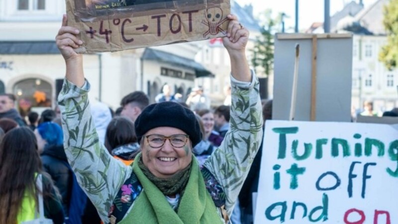 Gundula Pehn aus Gmunden: „Ich sehe im Klimawandel eine starke Bedrohung.“ (Bild: Einöder Horst)