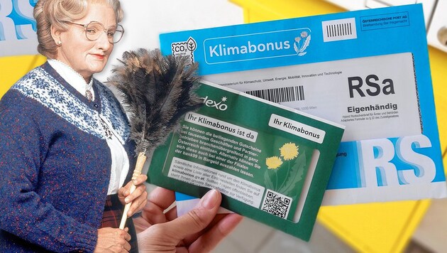 Betrüger gab sich als Frau aus: Erinnerungen an „Mrs. Doubtfire“ (Bild: Krone KREATIV, APA-Picturedesk)