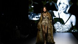 Die neue Kollektion widmeten Dolce & Gabbana Reality-TV-Star Kim Kardashian. (Bild: AFP)