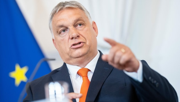 Der ungarische Regierungschef Viktor Orban (Bild: APA/GEORG HOCHMUTH)