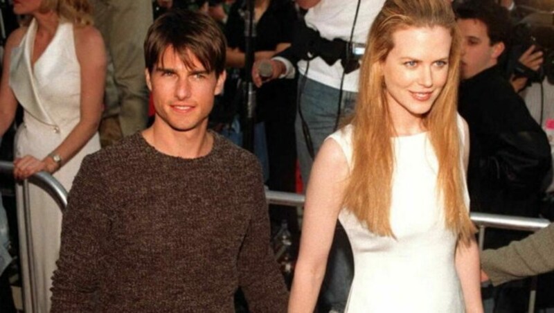 Tom Cruise und Nicole Kidman im Jahr 1996 (Bild: AFP)