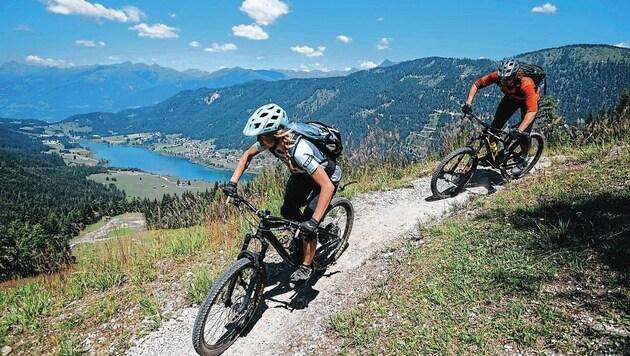 Kärntens Berge und Seen begeistern die vielen Aktivurlauber (Bild: Sam Strauss)