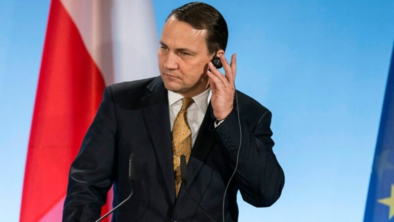 Polens Ex-Minister Radoslaw Sikorski (Bild: AFP)