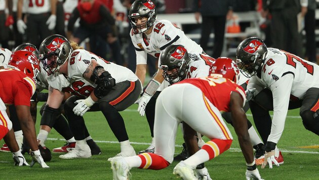 Tampa Bay Buccaneers gegen die Kansas City Chiefs (Bild: 2021 Getty Images)