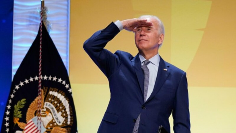 Joe Biden, Präsident der USA (Bild: AP)