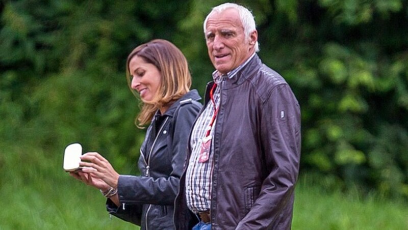 Mateschitz mit Lebensgefährtin Marion Feichtner im Juli 2016 (Bild: APA/EXPA/Dominik Angerer)