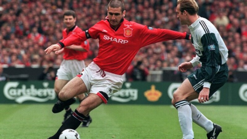 Eric Cantona, 1996 (Bild: 2003 AFP)