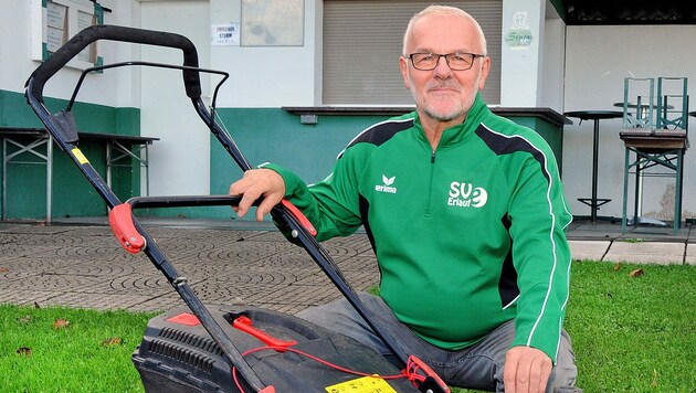 Ausruhen im Ruhestand - heißt es beim 65-jährigen Gerhard Haumer noch lange nicht! (Bild: Pressefoto Franz Crepaz)