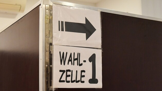 Am 5. Mai werden die Bewohner von Vösendorf in die Wahlzellen gerufen, um ihre künftigen Gemeinderäte zu küren. (Bild: P. Huber)