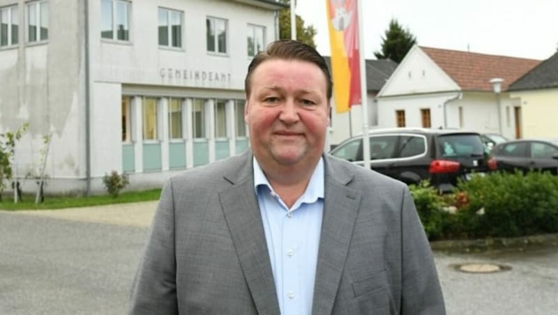 Roman Kainrath (SPÖ), Bürgermeister in Lutzmannsburg (Bild: P. Huber)