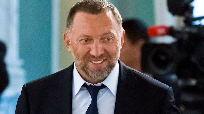 Rasperia was long attributed to the sanctioned oligarch Oleg Deripaska. (Bild: Associated Press)