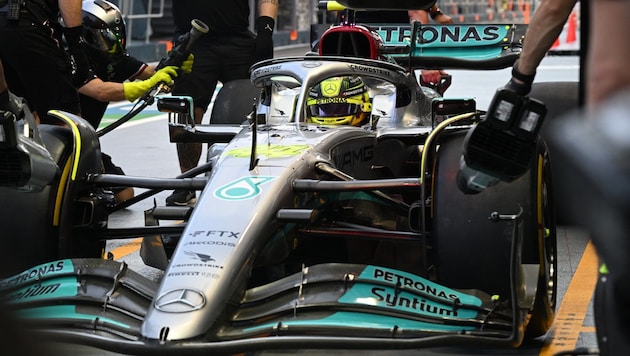 Lewis Hamilton (Bild: APA/AFP/Lillian SUWANRUMPHA)