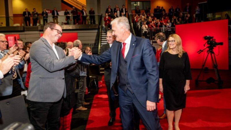 Franz Schnabl erhielt am Landesparteitag 89 Prozent. Nun muss er die Landesliste für die Wahl erstellen. (Bild: Imre Antal)