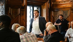 Energie-Aufsichtsratchef Lukas Oberwagner im Gemeinderat. (Bild: Wenzel Markus)
