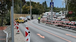 In der Münchner Bundesstraße wurde eine Tankstelle überfallen. (Bild: Robert Groiß)