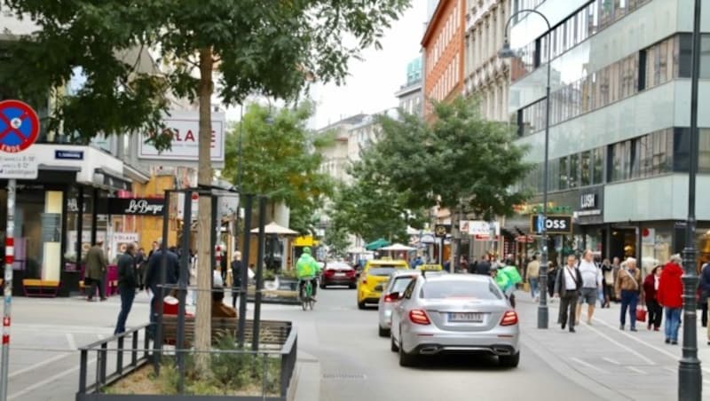 Rotenturmstraße im 1. Bezirk (Bild: Jöchl Martin)