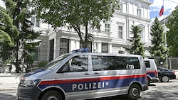 Die russische Botschaft in Wien (Bild: APA/HANS PUNZ)