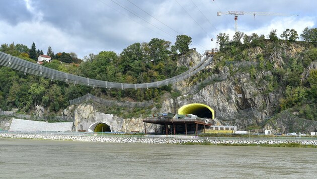 Die erste Westring-Etappe, die Donaubrücke, soll 2024 fertiggestellt sein. Kostenplus: 35 Millionen Euro. (Bild: Dostal Harald)