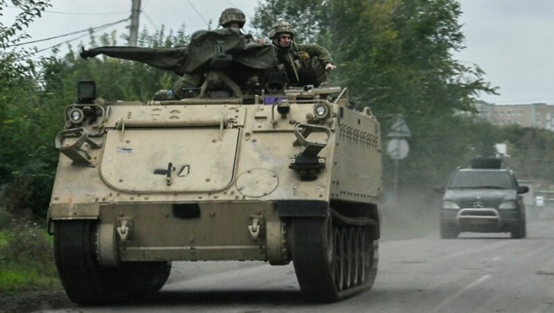 Ukrainische Offensive in Kramatorsk (Bild: APA/AFP/Juan BARRETO)