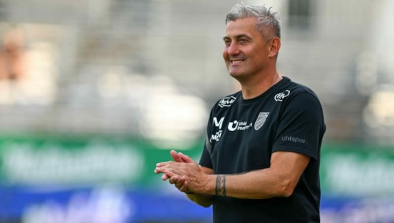 Lustenau-Trainer Markus Mader (Bild: GEPA)