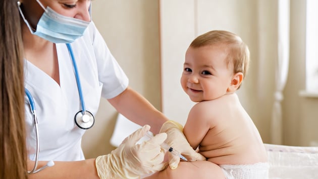 Vaccinations are the order of the day for most newborns. (Bild: stock.adobe.com)