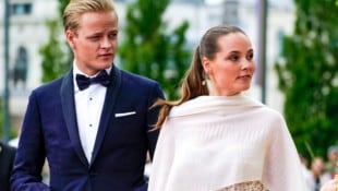 Marius Borg Høiby mit seiner Halbschwester Prinzessin Ingrid Alexandra (Bild: Lise Åserud / NTB / picturedesk.com)