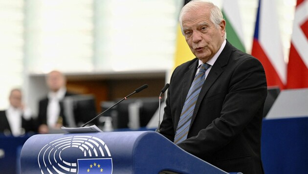 EU-Außenbeauftragter Josep Borrell (Bild: AFP)